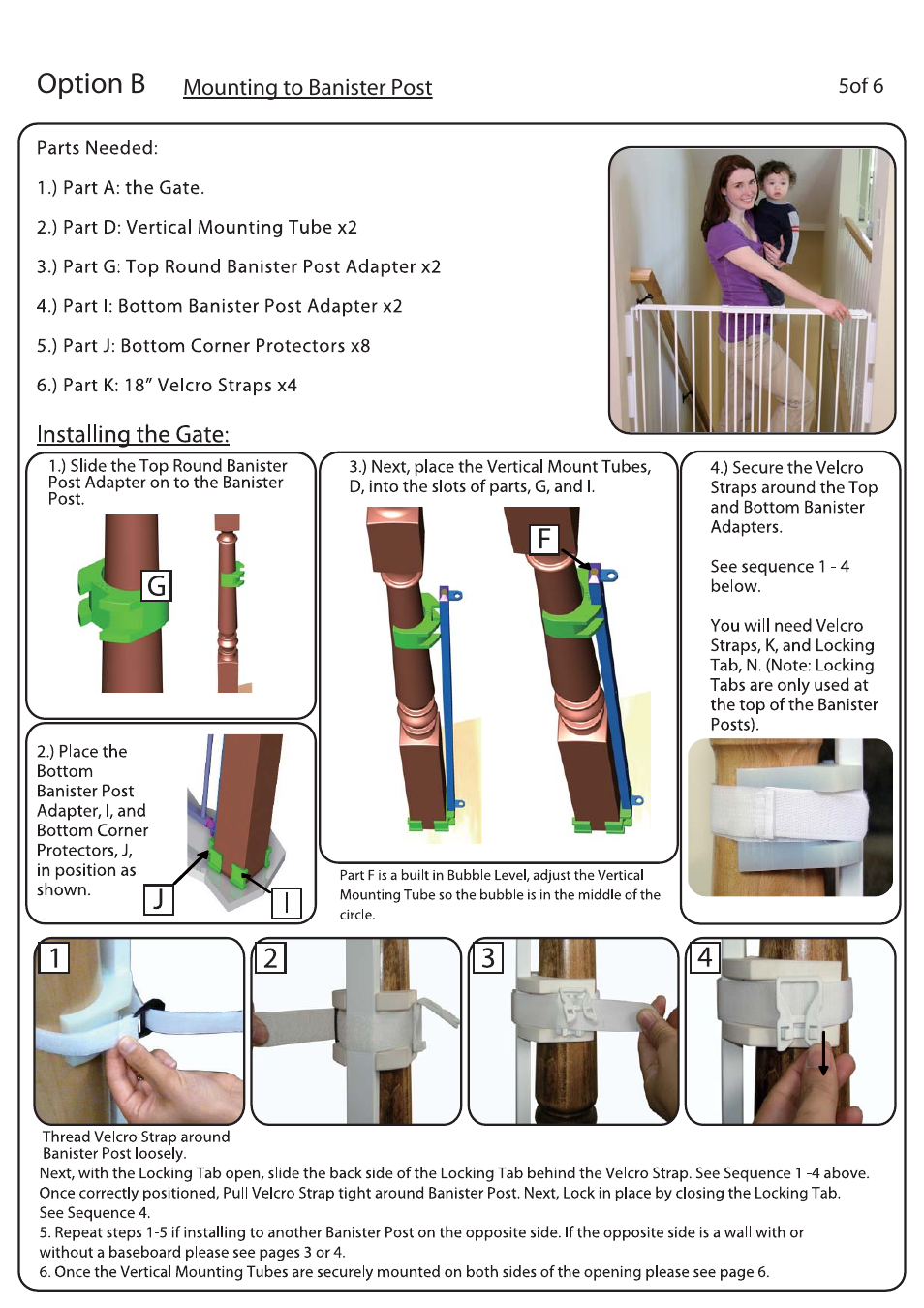 1230&1235booklet6, Option b | Regalo 1230 User Manual | Page 6 / 8