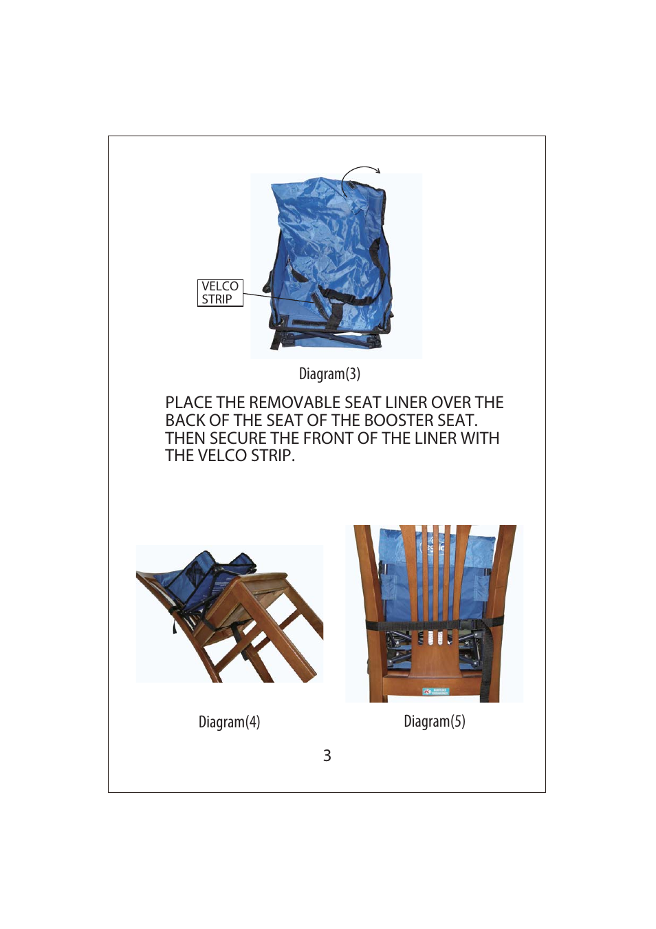 3510-instructions04 | Regalo PORTABLE BOOSTER AND ACTIVITY SEAT 3510 User Manual | Page 4 / 7