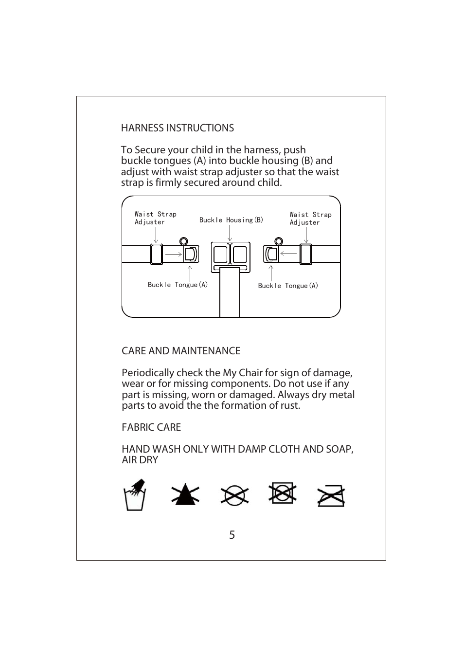 3510-instructions06 | Regalo PORTABLE BOOSTER AND ACTIVITY SEAT 3510 User Manual | Page 6 / 7
