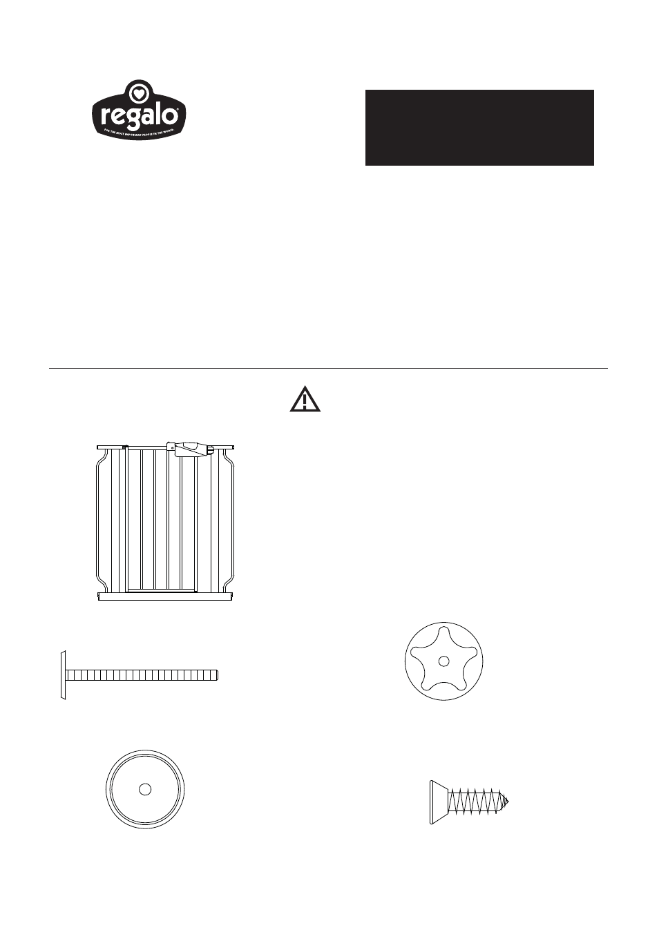 Regalo Safety Gate User Manual | 9 pages