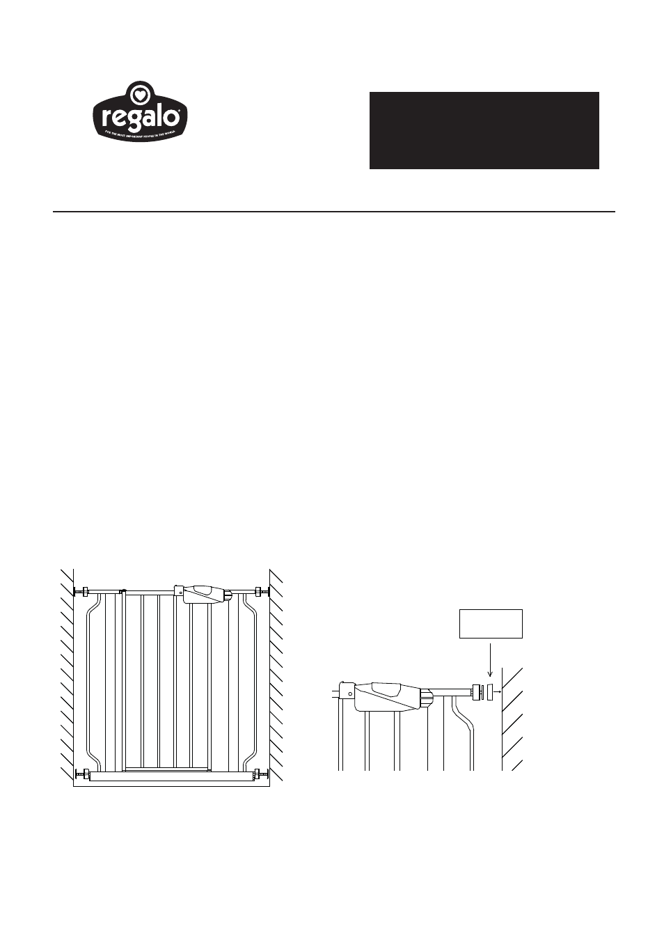 Regalo gate instructions04 | Regalo Safety Gate User Manual | Page 4 / 9