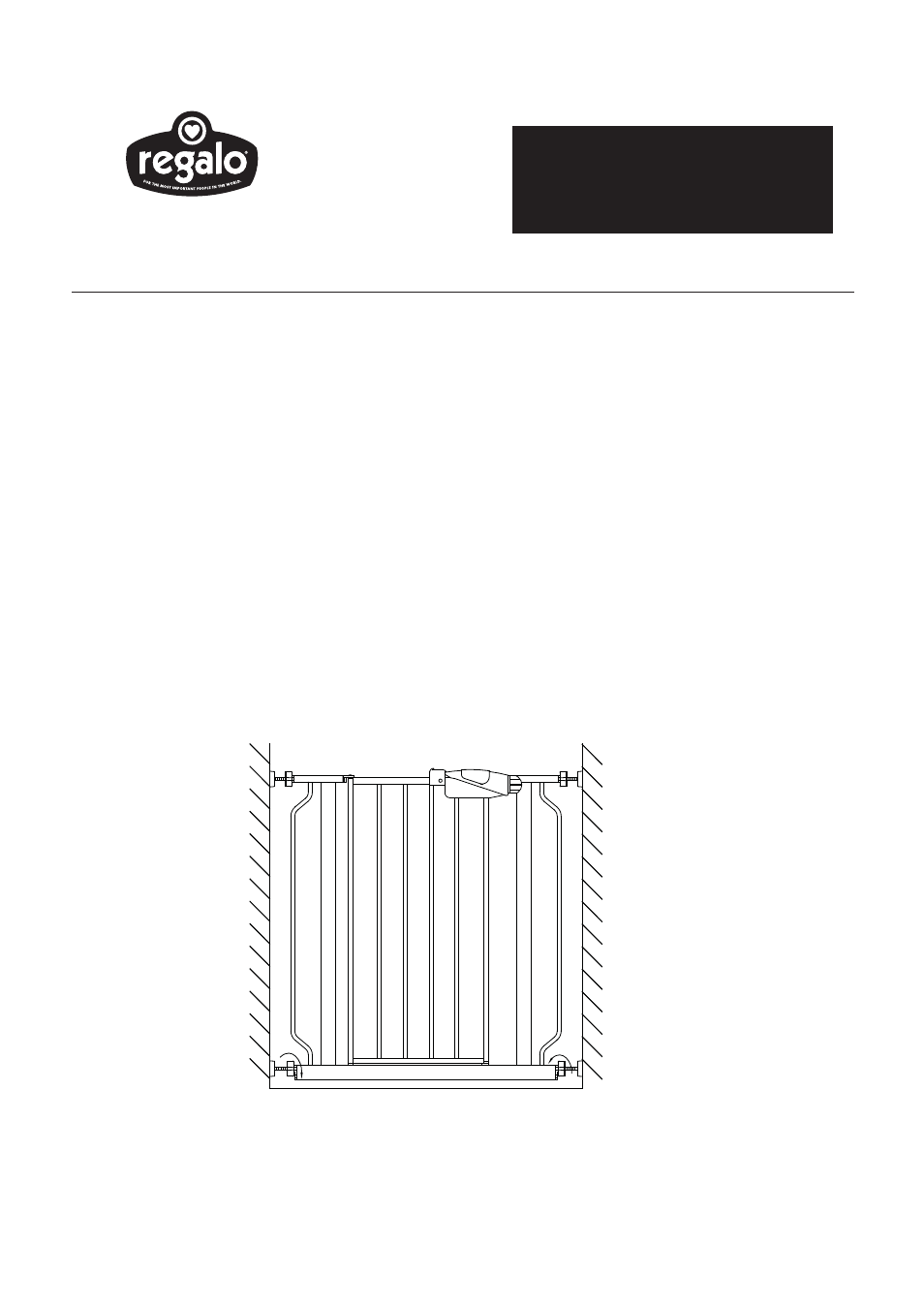 Regalo gate instructions06 | Regalo Safety Gate User Manual | Page 6 / 9