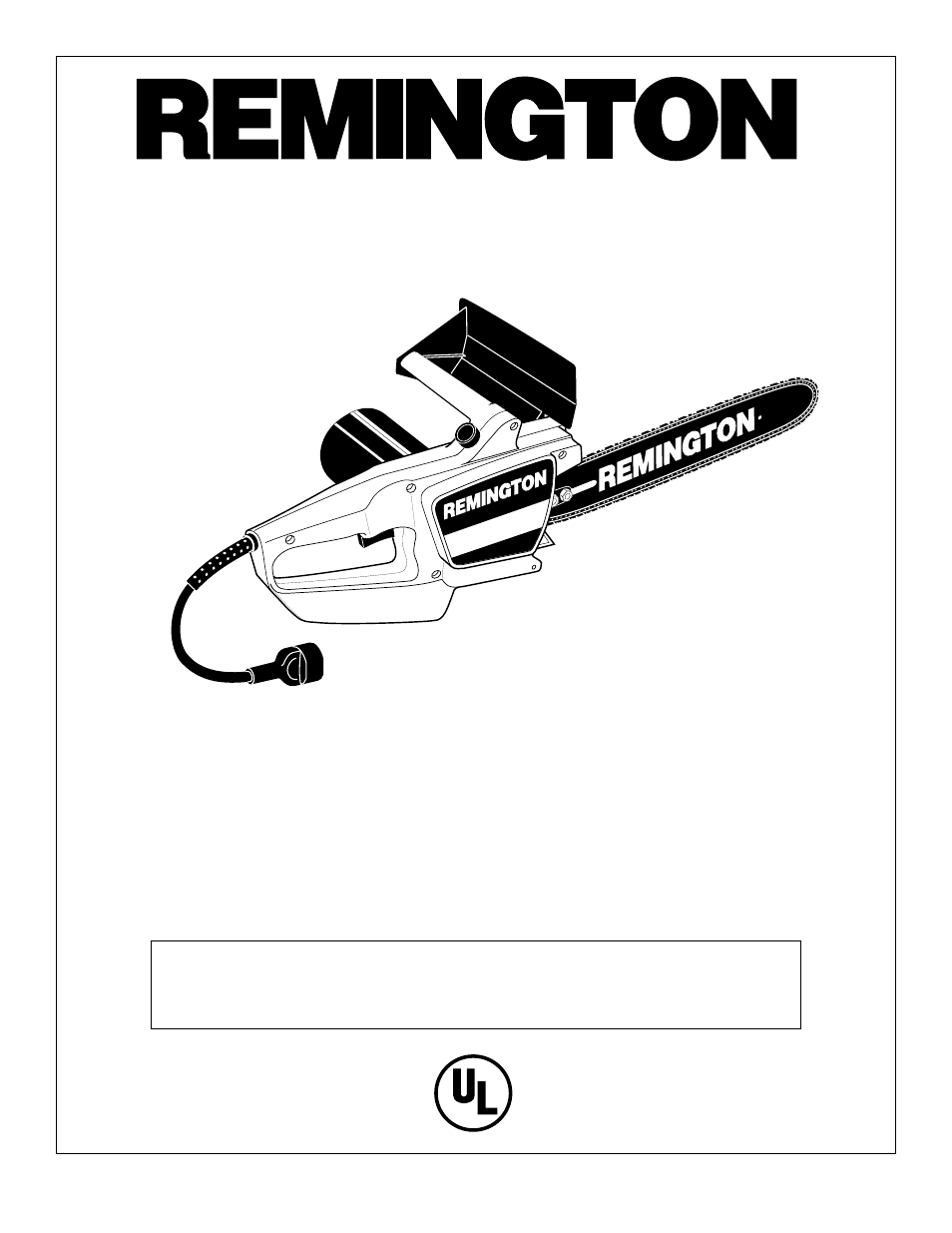Remington EL-1 Fast Sharp User Manual | 20 pages
