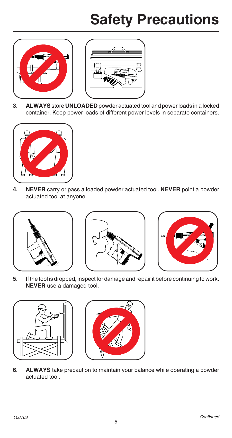 Safety precautions | Remington 500V User Manual | Page 5 / 32