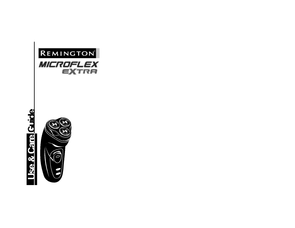 Remington R-845 User Manual | 12 pages