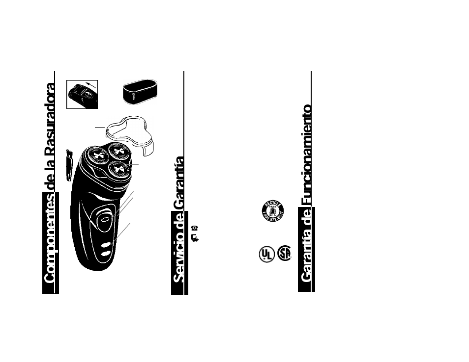 Garantía completa de dos años, Oferta de reembolso de remington | Remington R-845 User Manual | Page 12 / 12