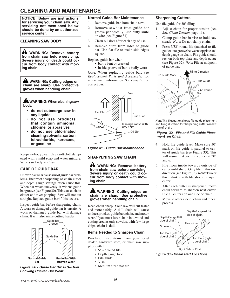 Cleaning and maintenance | Remington BPS188A User Manual | Page 16 / 48