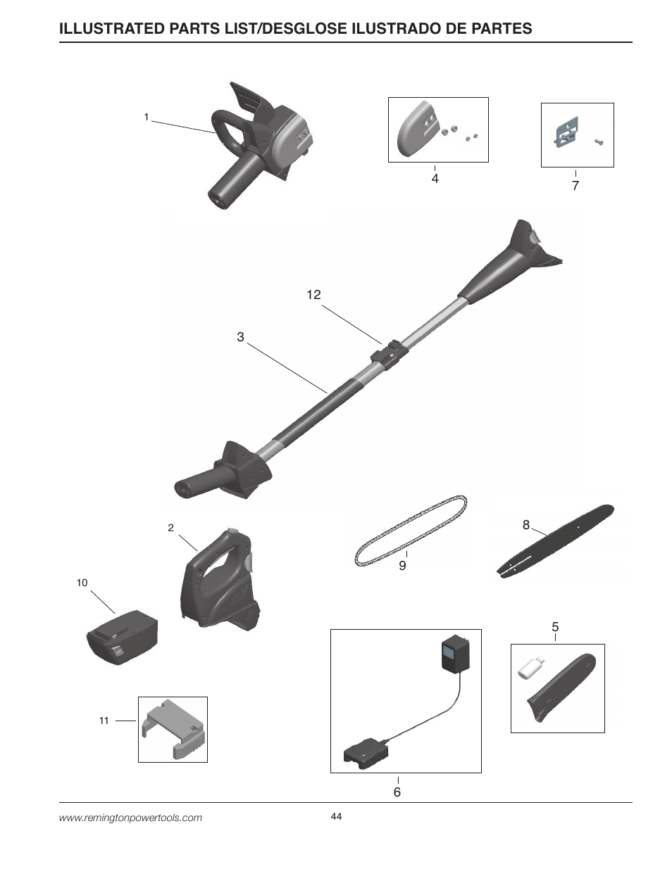 Remington BPS188A User Manual | Page 44 / 48