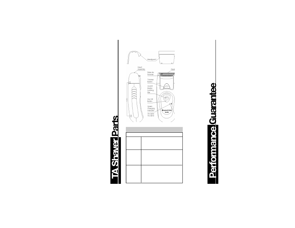 Battery removal | Remington TA-4570 User Manual | Page 4 / 5