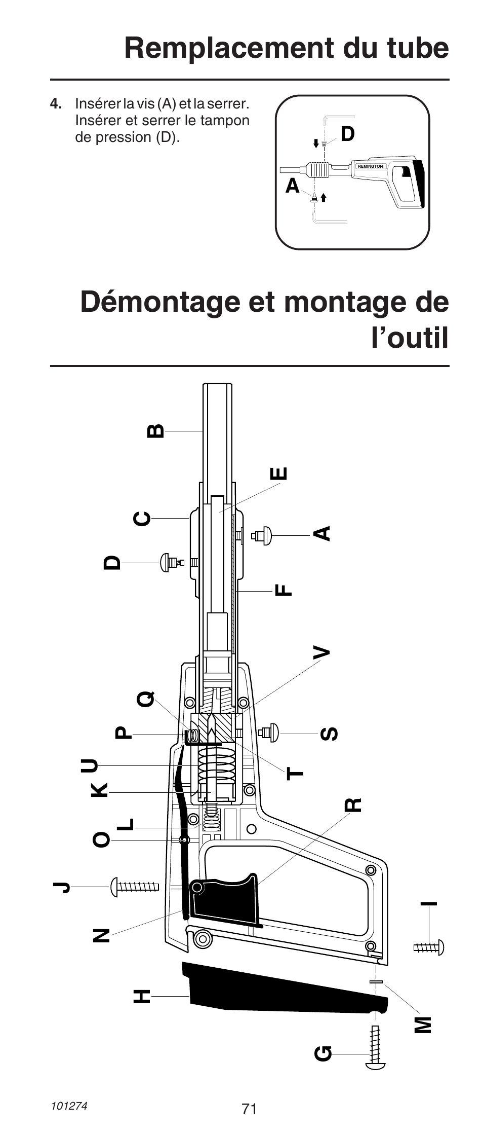 Remington 490 User Manual | Page 71 / 80