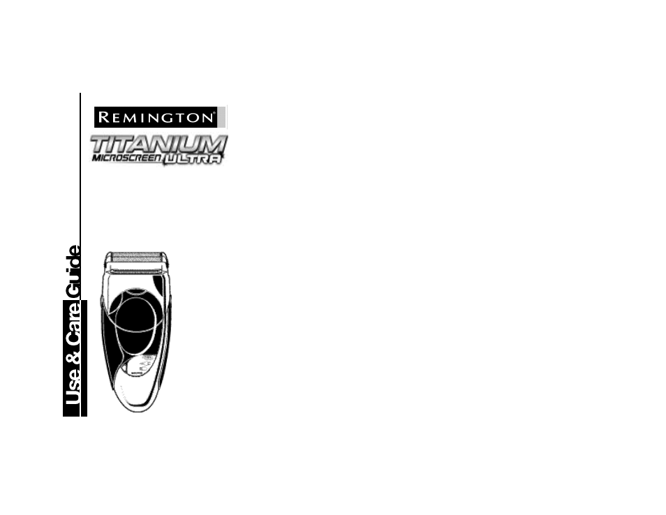 Remington MS3-1700 User Manual | 18 pages