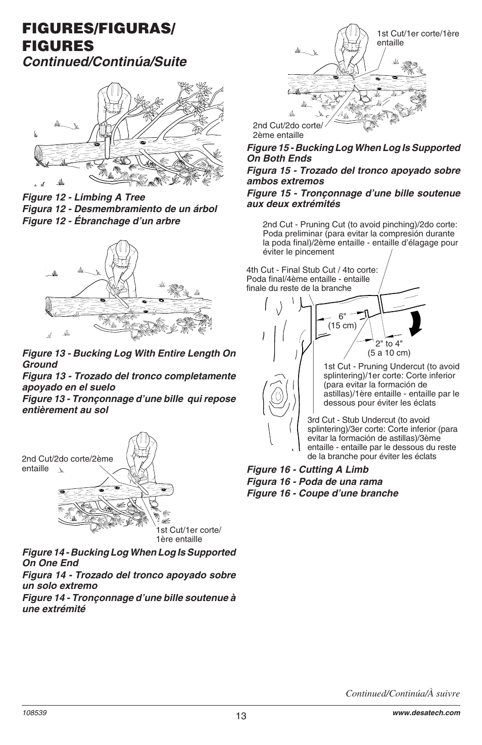 Figures/figuras/ figures, Continued/continúa/suite | Remington LNT-2 User Manual | Page 13 / 52