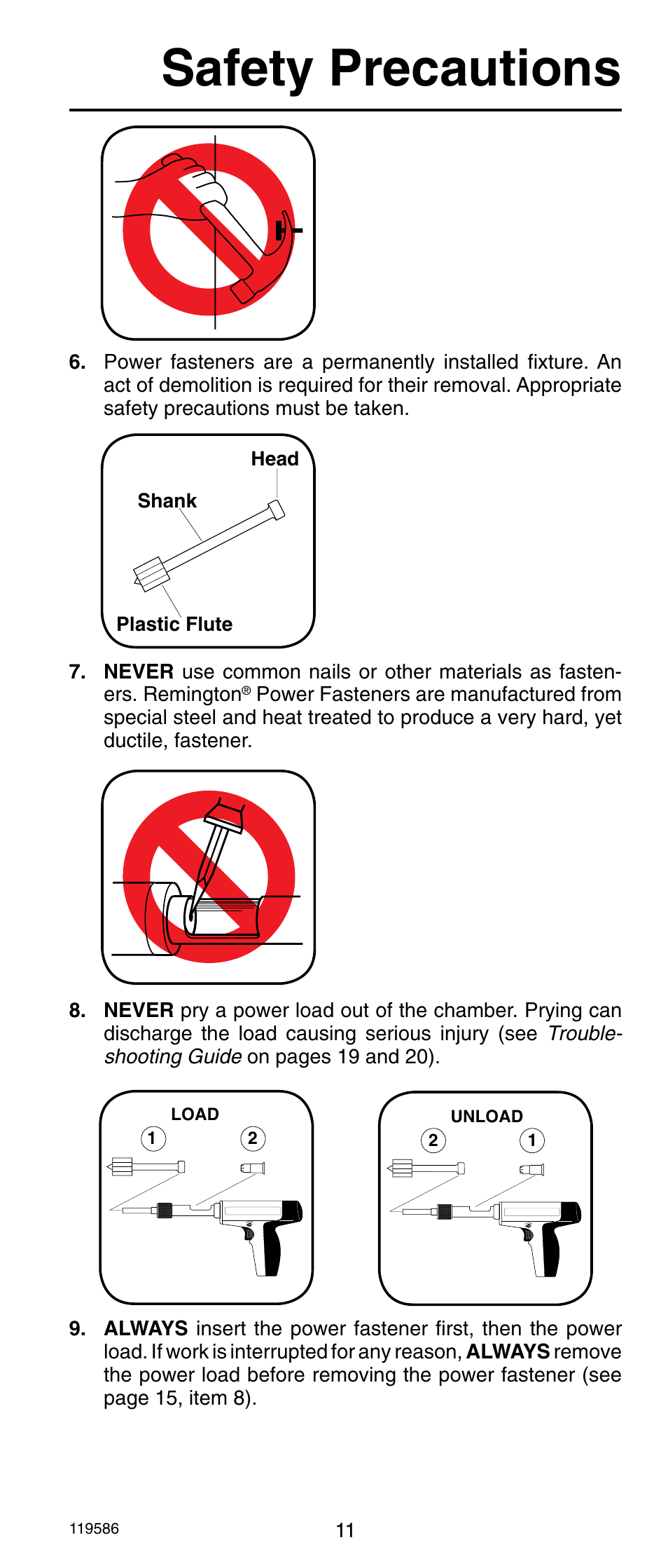 Safety precautions | Remington r300 User Manual | Page 11 / 72