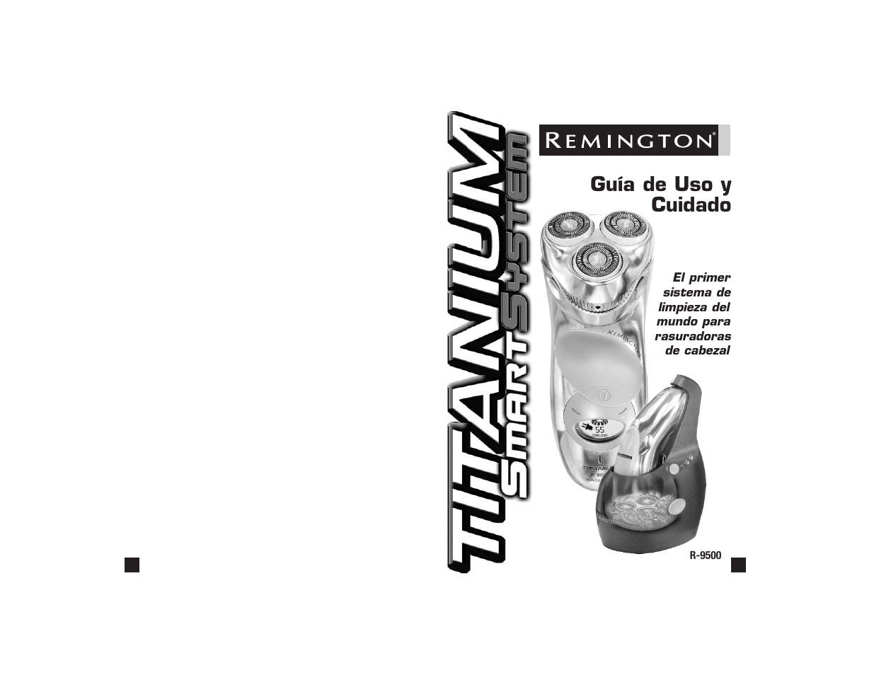 Guía de uso y cuidado | Remington R-9500 User Manual | Page 9 / 25