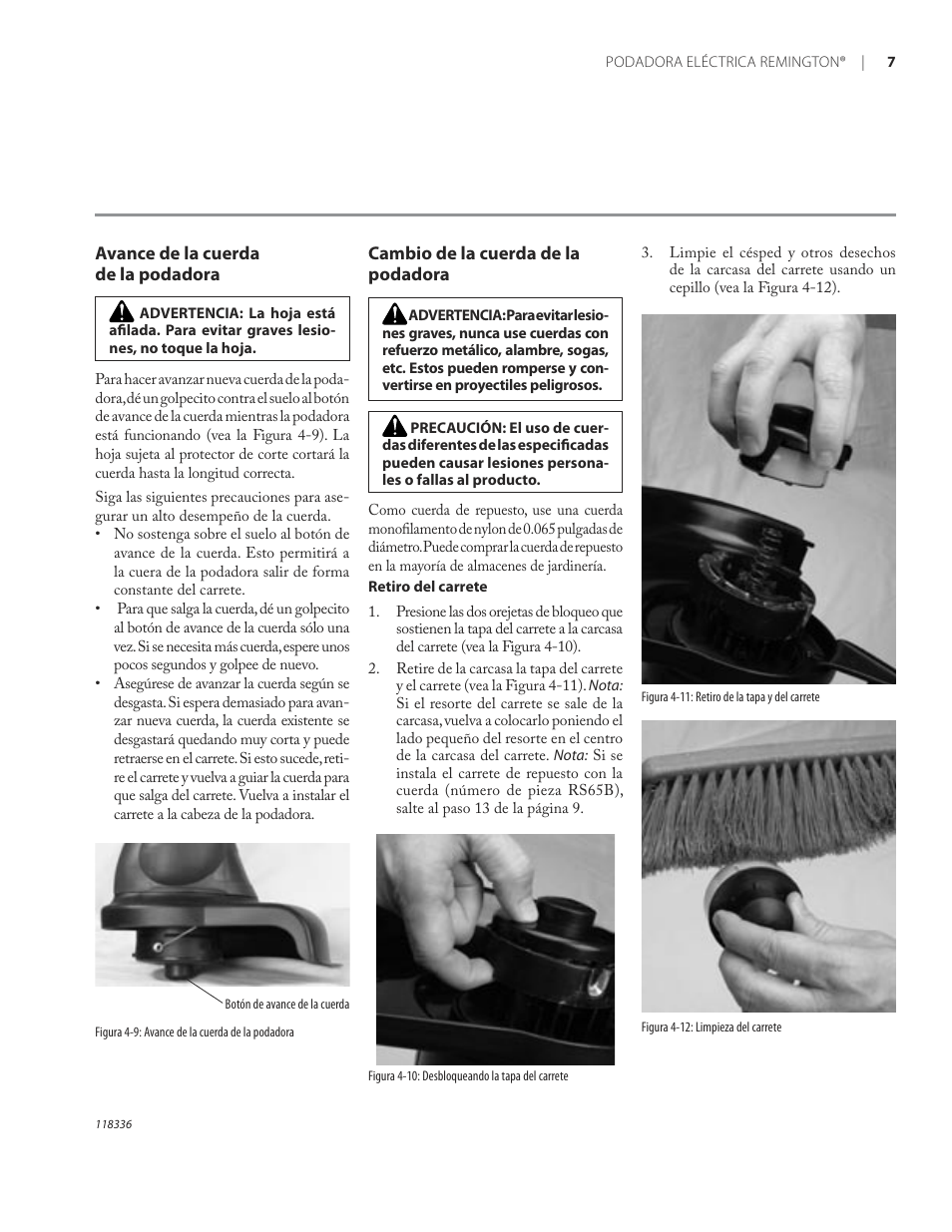 Remington ST3010A User Manual | Page 29 / 52