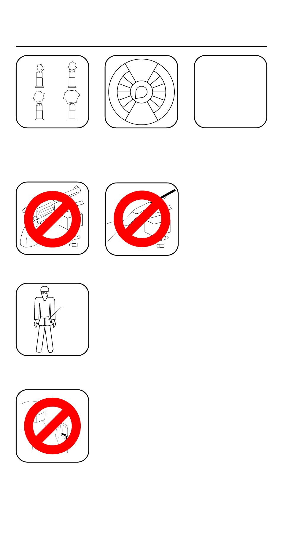 Safety precautions | Remington 489 User Manual | Page 10 / 24