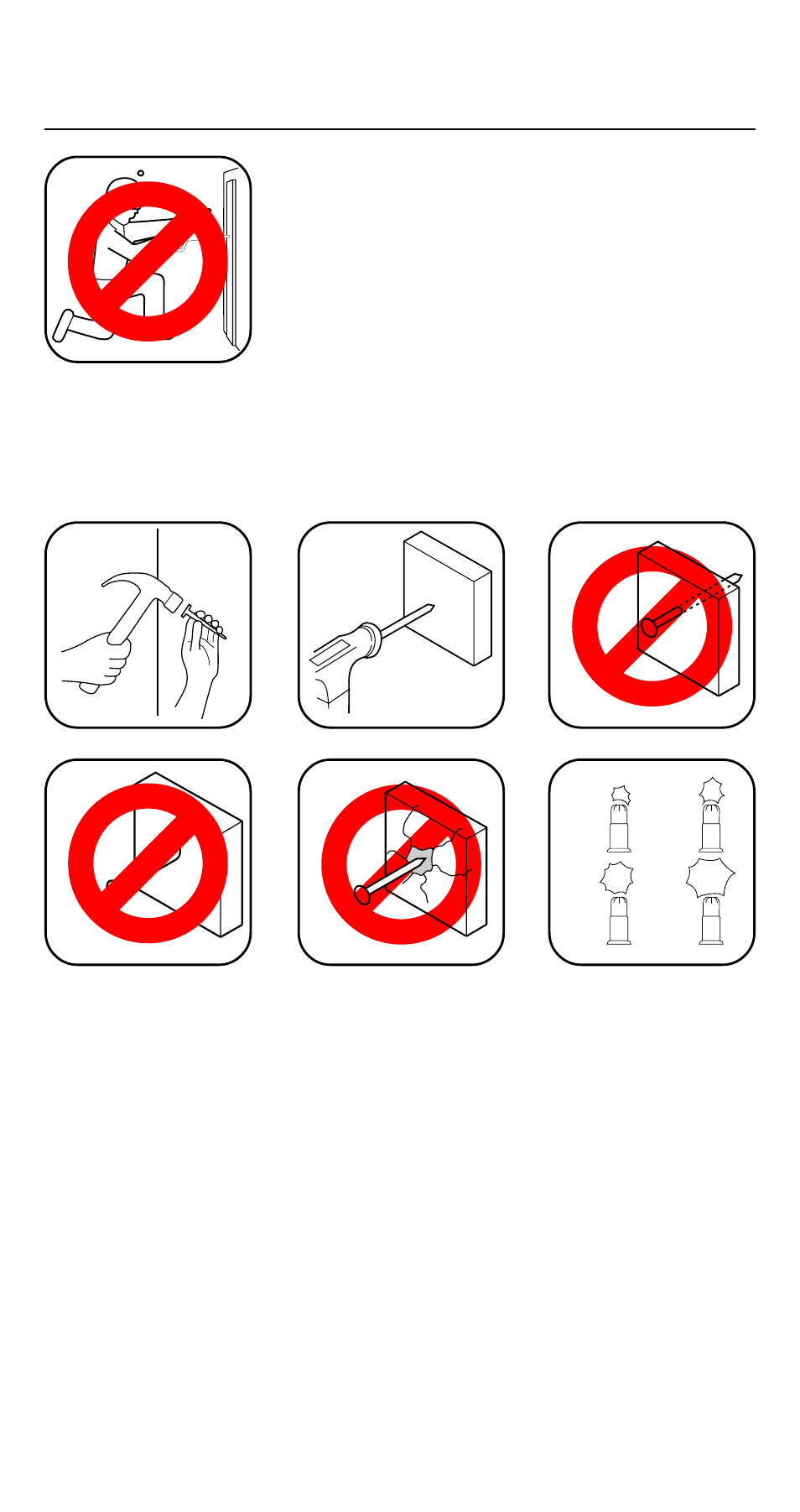 Safety precautions, Know your fastening base material, Too hard point flattens | Too soft sinks in with average hammer blow | Remington 489 User Manual | Page 6 / 24