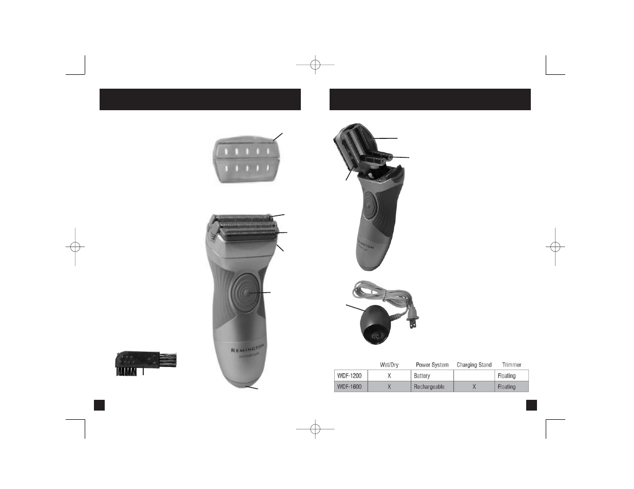 Product features | Remington WDF-1600 User Manual | Page 3 / 7