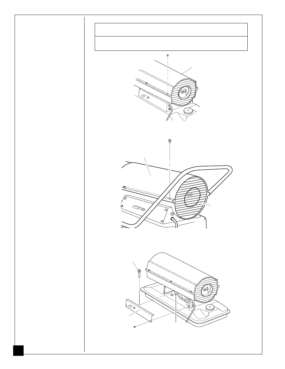 Service procedures, Warning | Remington REMJ70 User Manual | Page 10 / 24