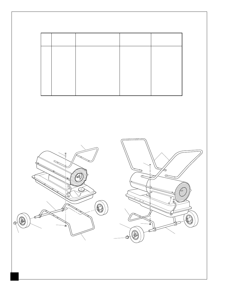Wheels and handles | Remington REMJ70 User Manual | Page 20 / 24