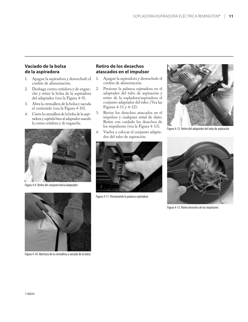 Remington BV12199A User Manual | Page 33 / 60