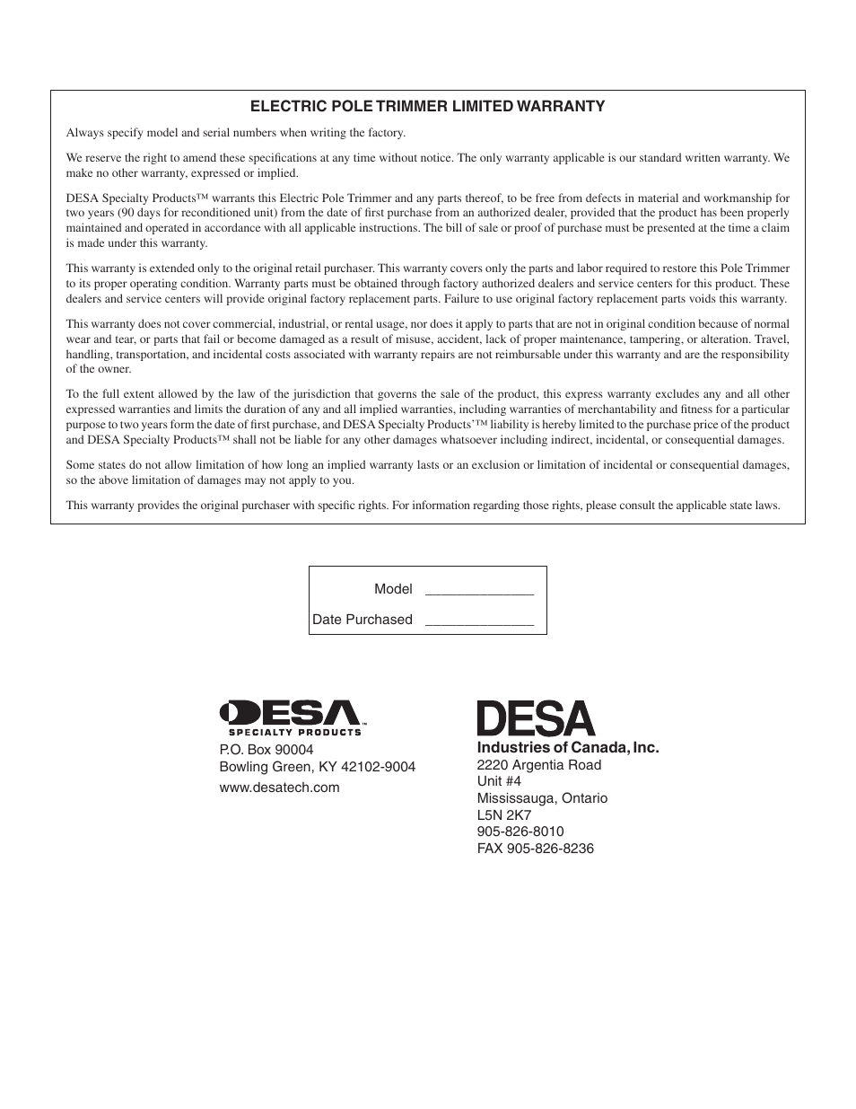 Remington 117535-01 User Manual | Page 14 / 44