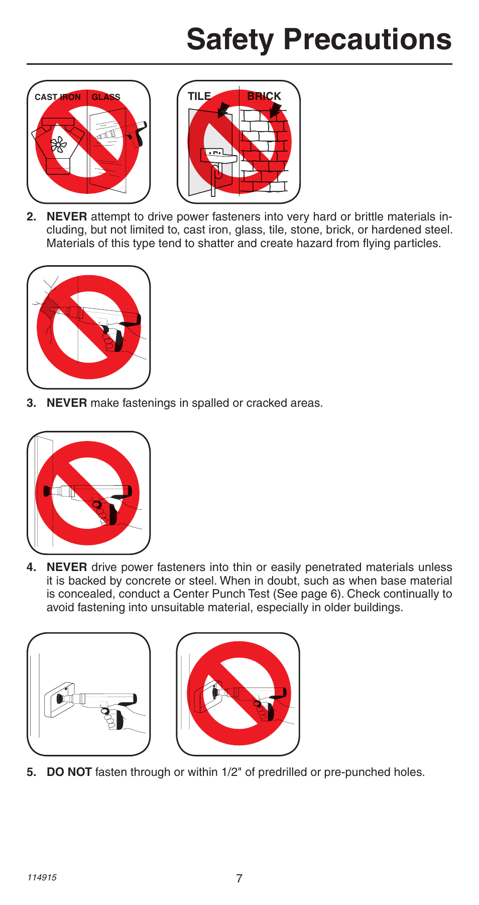 Safety precautions | Remington 498 User Manual | Page 7 / 88