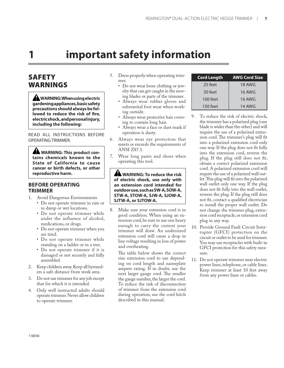 Important safety information, 1important safety information, Safety warnings | Remington HT3218A User Manual | Page 5 / 40