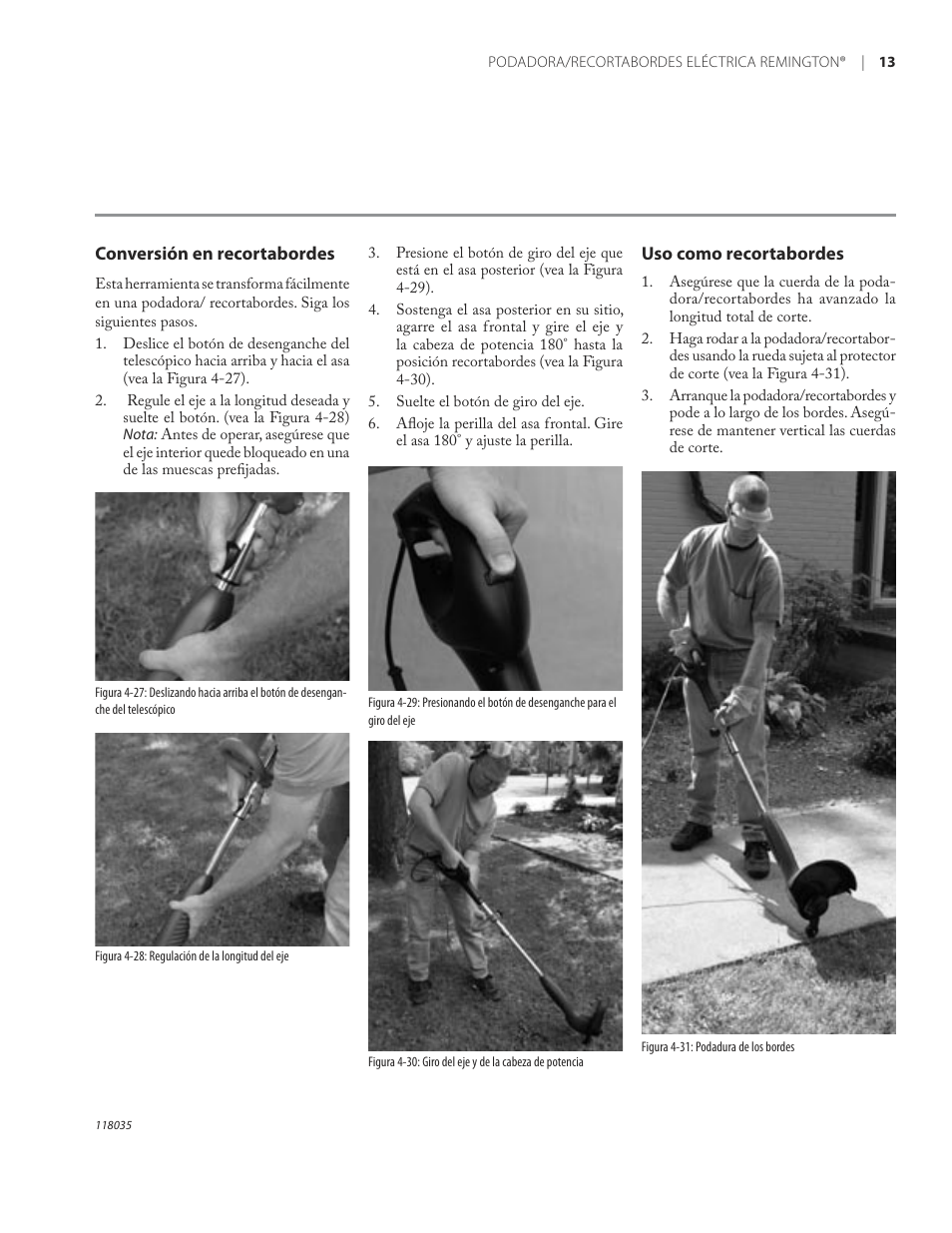Remington ST3812B User Manual | Page 37 / 64