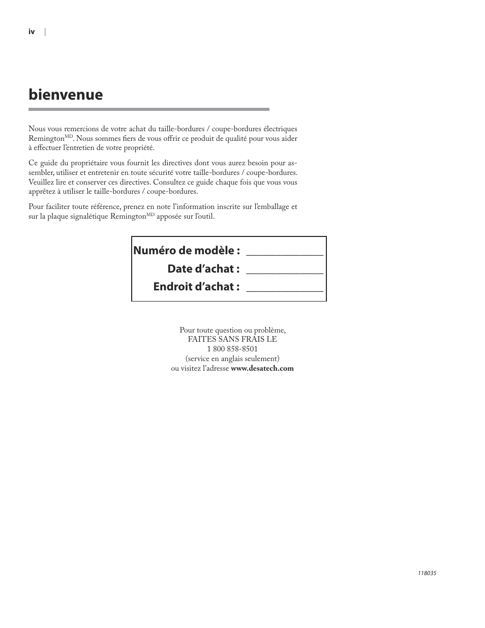 Bienvenue | Remington ST3812B User Manual | Page 46 / 64