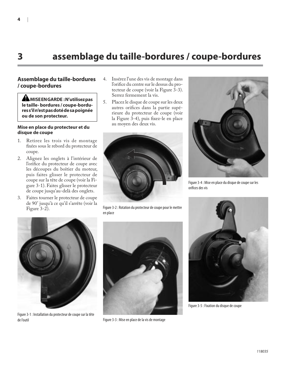 3assemblage du taille-bordures / coupe-bordures | Remington ST3812B User Manual | Page 50 / 64