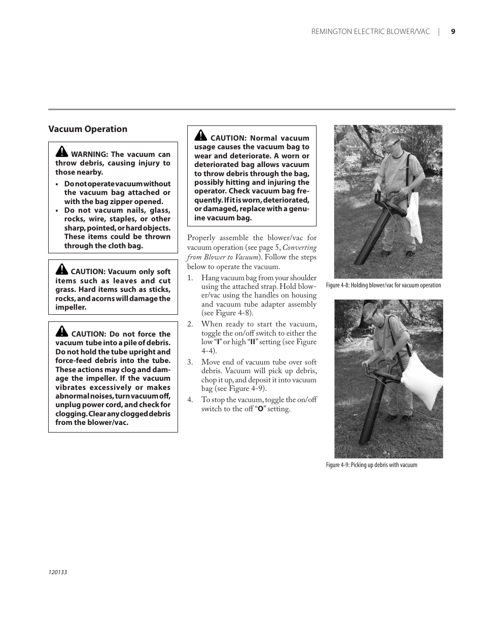 Remington BV12200A User Manual | Page 13 / 60