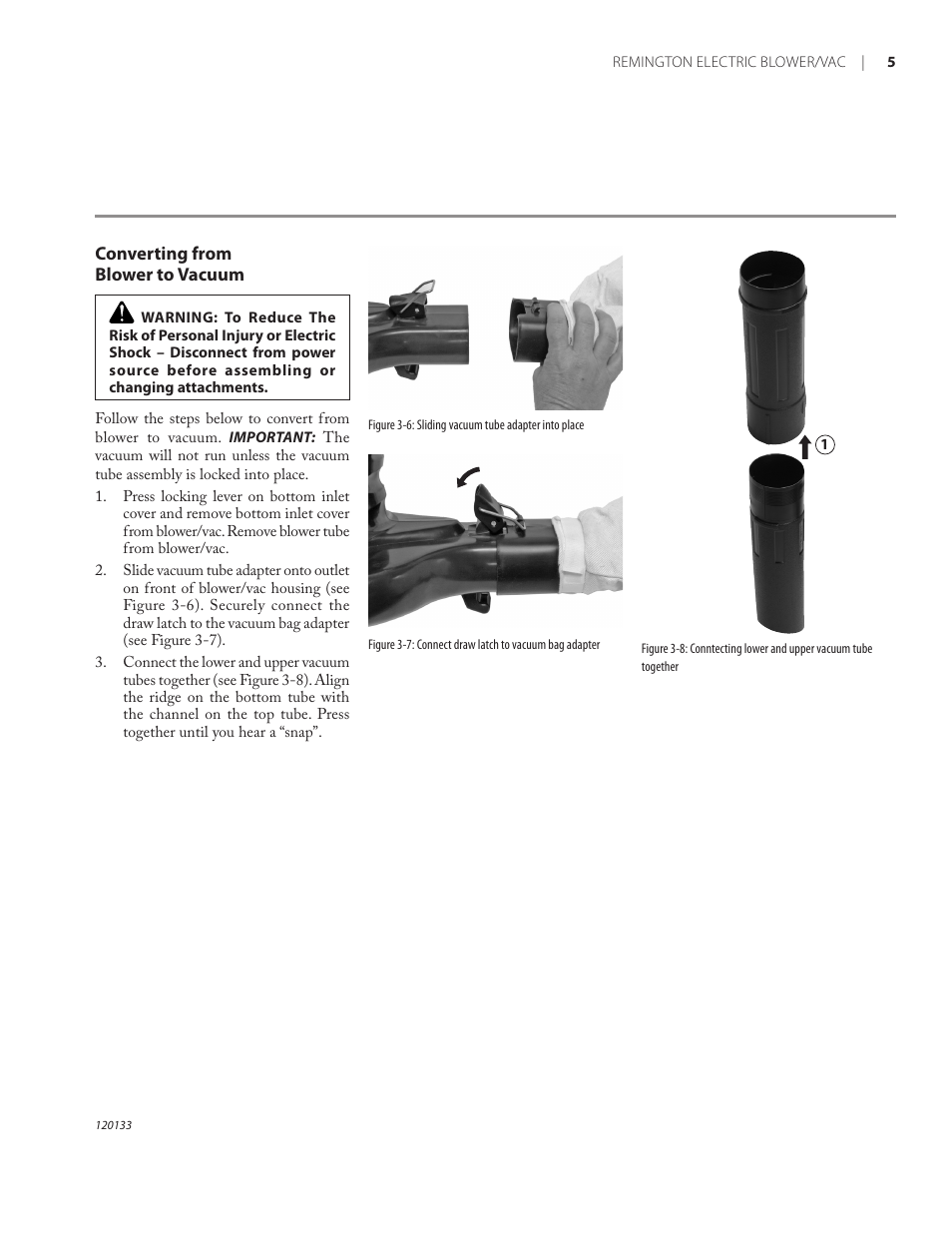 Remington BV12200A User Manual | Page 9 / 60