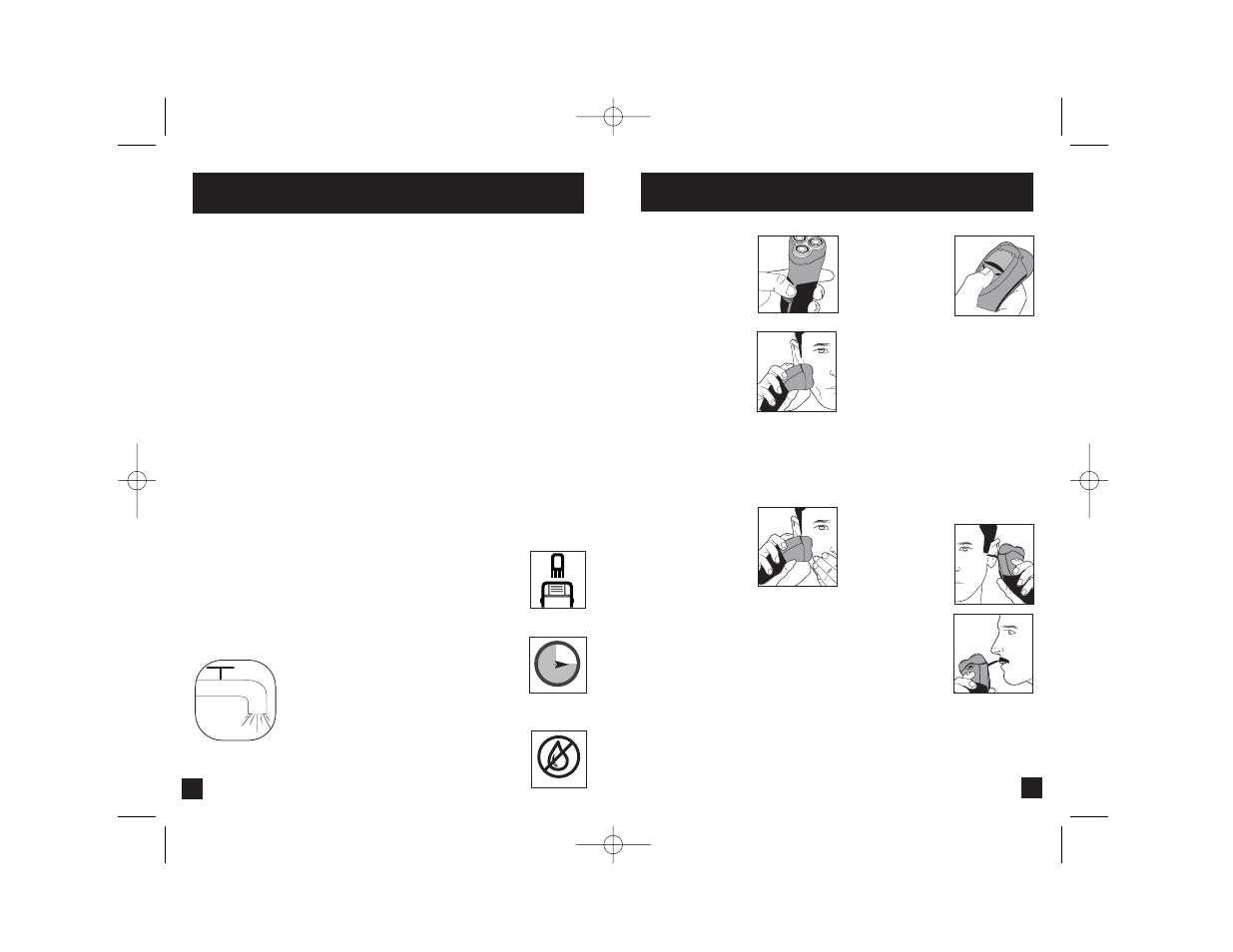 Operating instructions | Remington MicroFlex 600 User Manual | Page 4 / 19