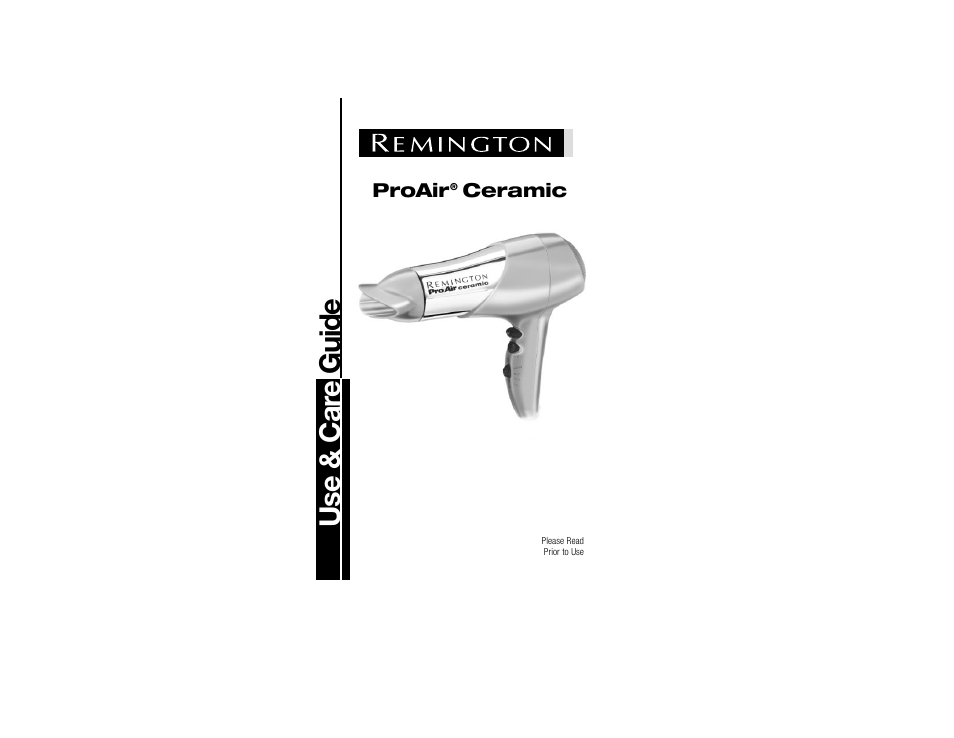 Remington D-3200N User Manual | 7 pages