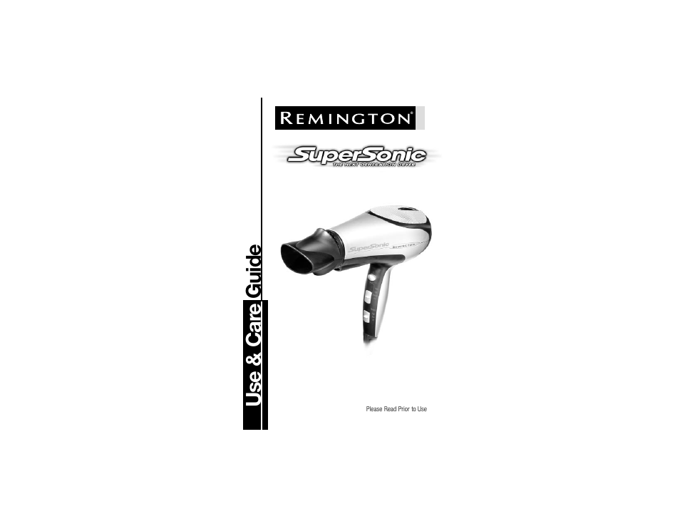 Remington SSD-500 User Manual | 6 pages
