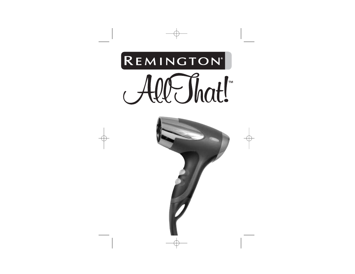 Remington D-3310 User Manual | 7 pages