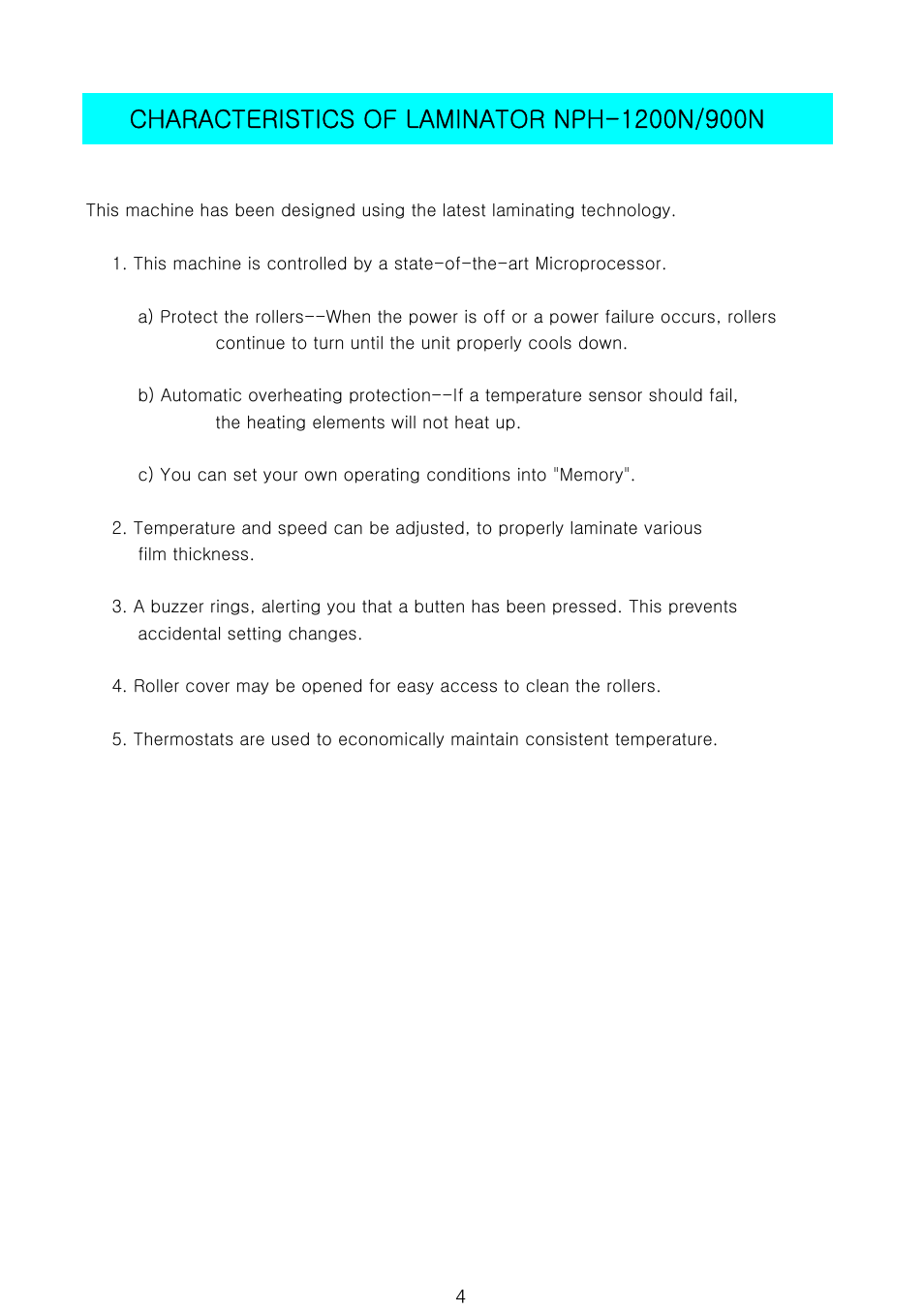 Royal Sovereign 900N 1 User Manual | Page 4 / 18