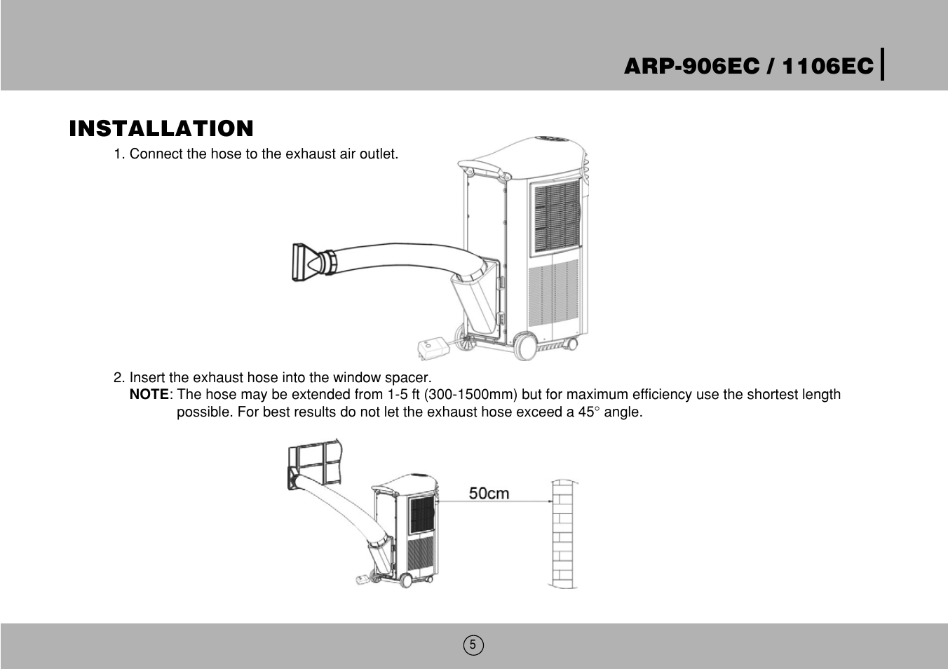 Royal Sovereign ARP-906EC User Manual | Page 5 / 24