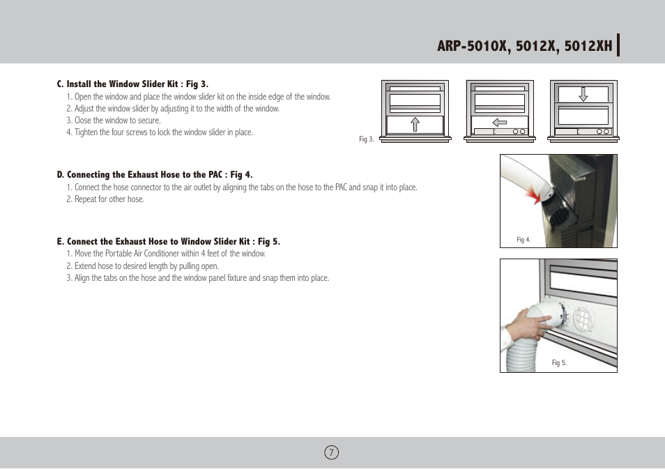 Royal Sovereign ARP-5010X User Manual | Page 7 / 32