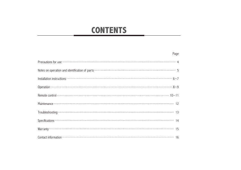 Royal Sovereign ARP-1010 User Manual | Page 3 / 32