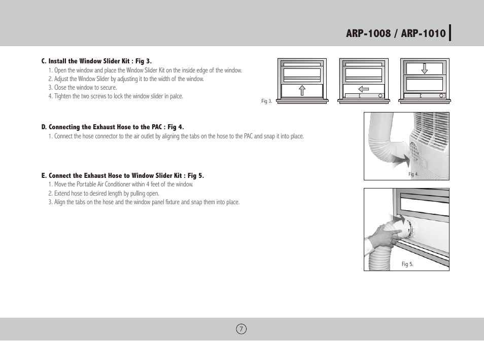 Royal Sovereign ARP-1010 User Manual | Page 7 / 32