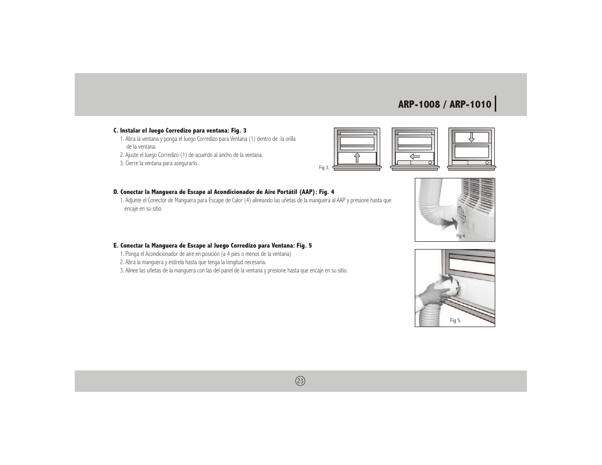 Royal Sovereign NOTHING ARP-1010 User Manual | Page 23 / 32