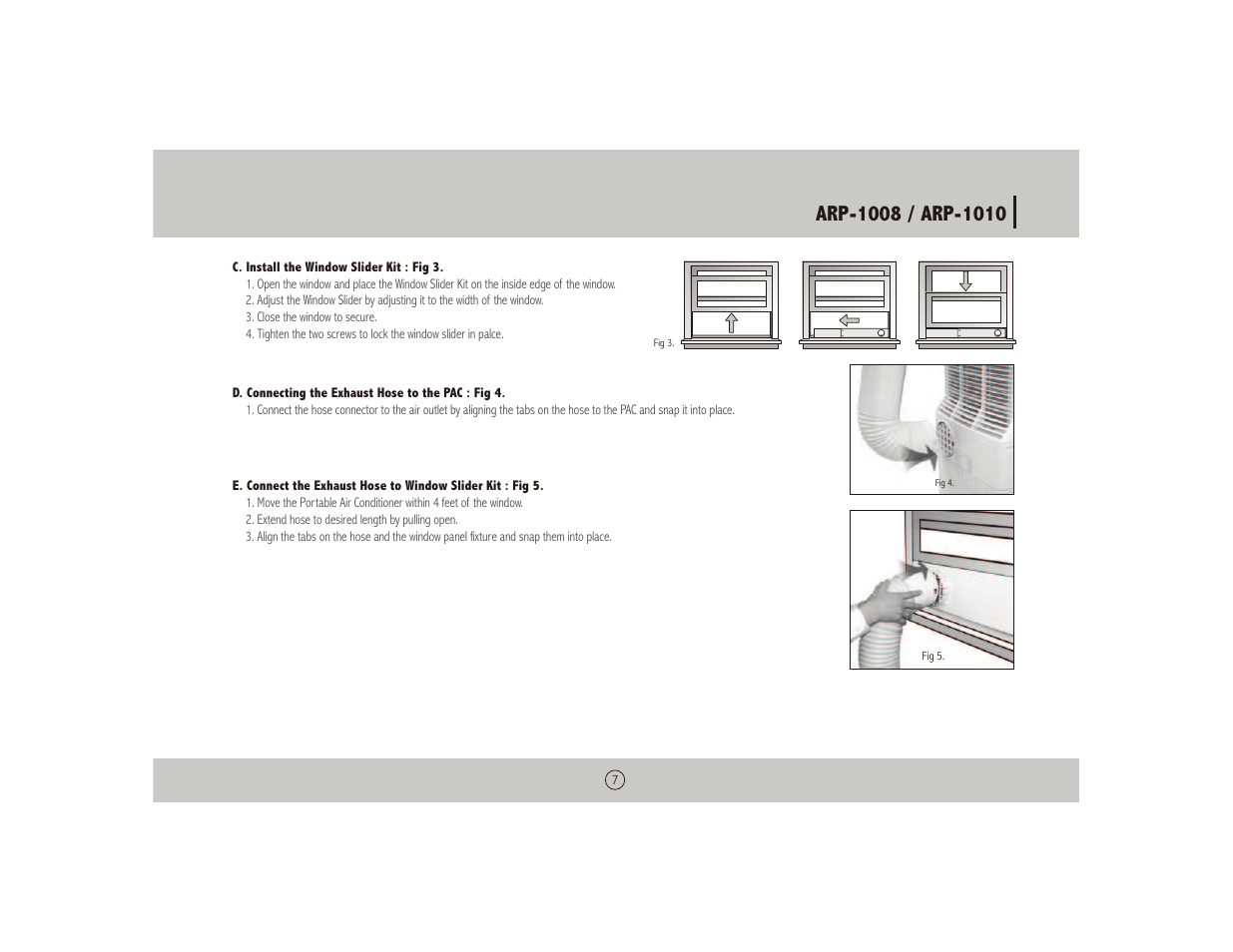 Royal Sovereign NOTHING ARP-1010 User Manual | Page 7 / 32