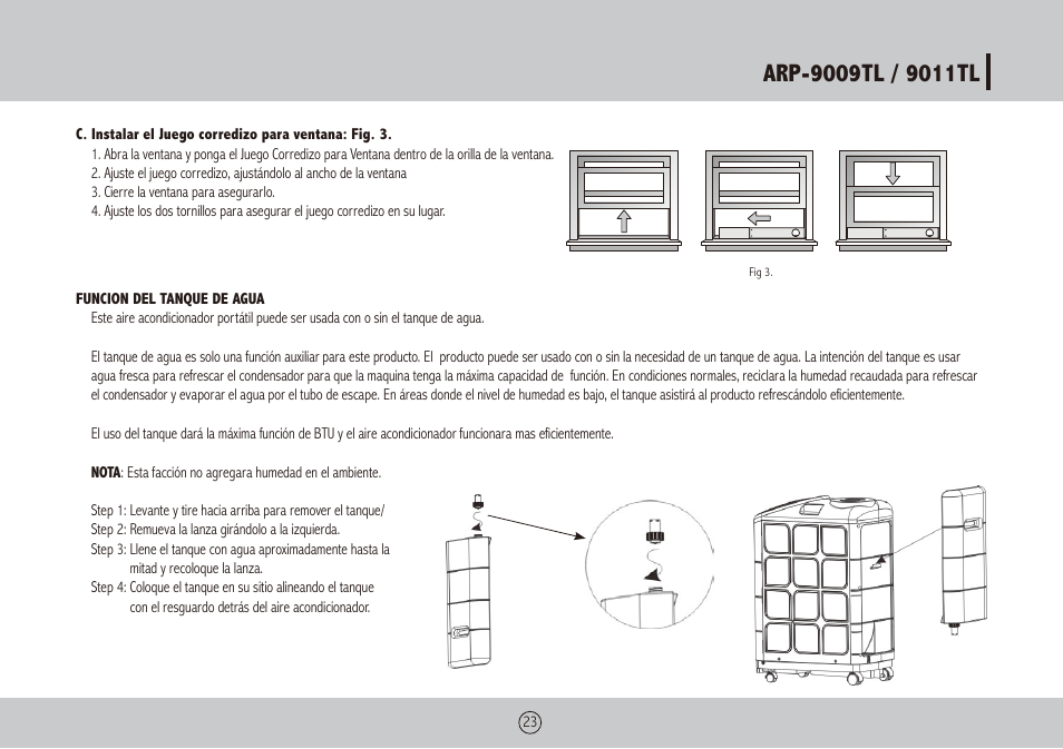 Royal Sovereign ARP-9009TL User Manual | Page 23 / 48