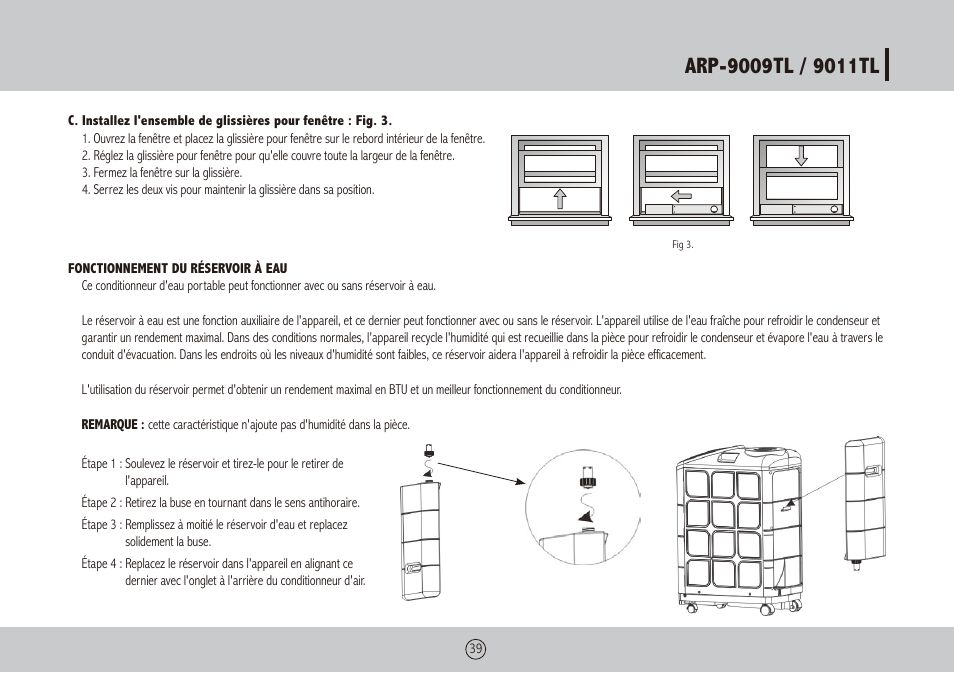 Royal Sovereign ARP-9009TL User Manual | Page 39 / 48