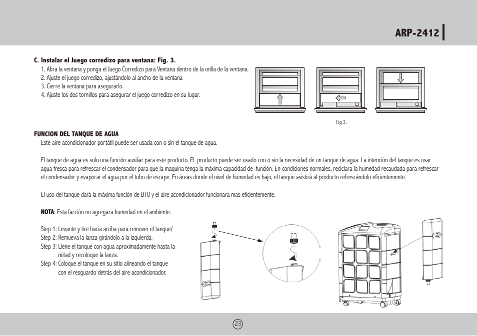 Arp-2412 | Royal Sovereign ARP-2412 User Manual | Page 23 / 48