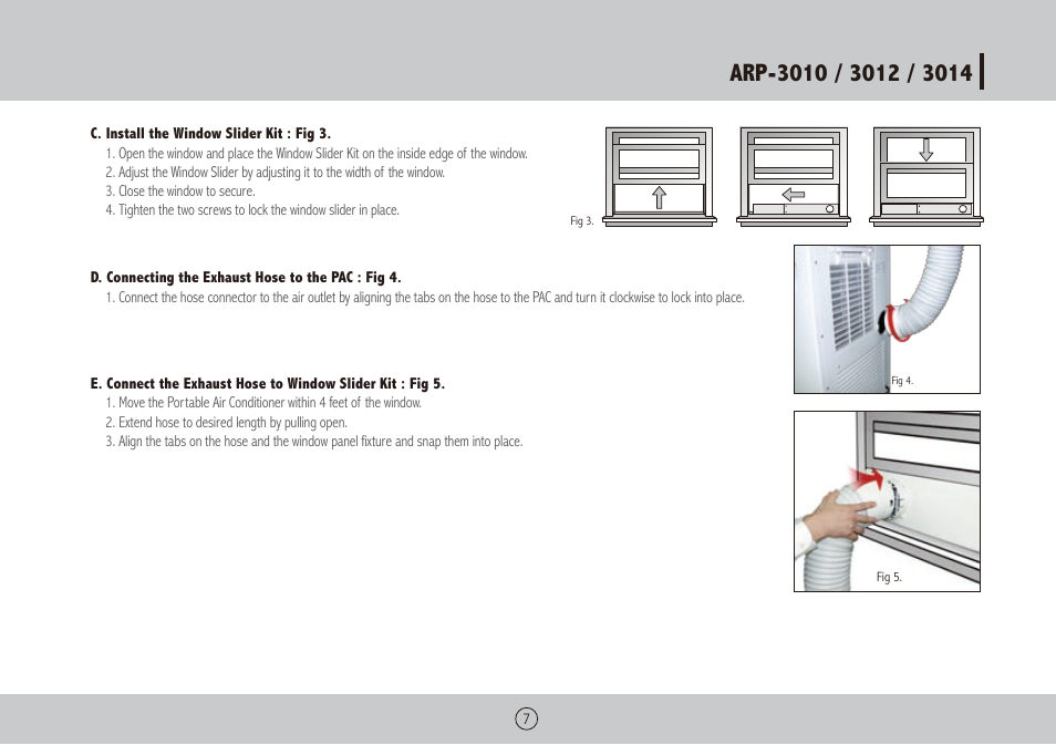 Royal Sovereign ARP-3010 User Manual | Page 7 / 32