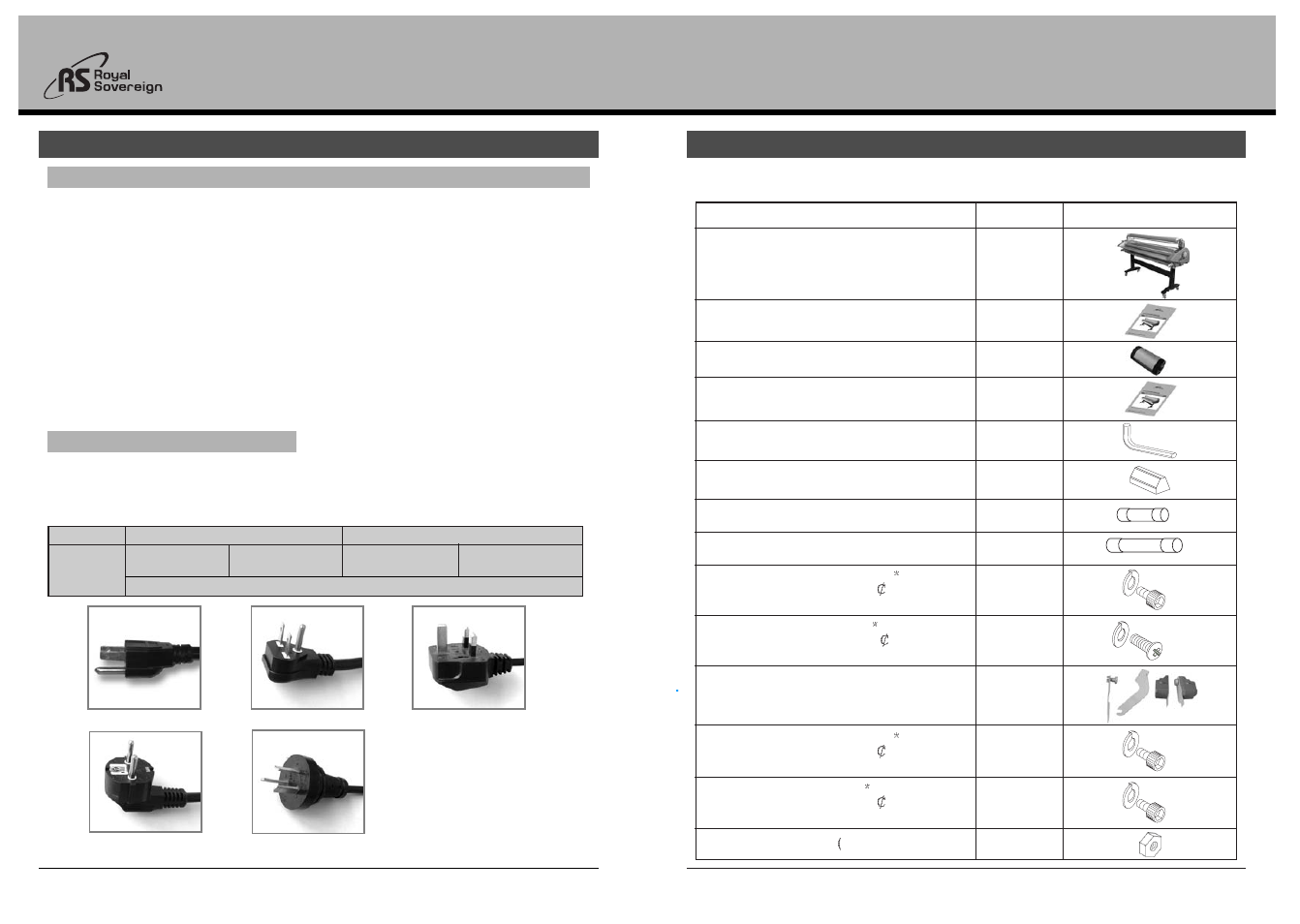 Royal Sovereign RSC-1400H User Manual | Page 3 / 10