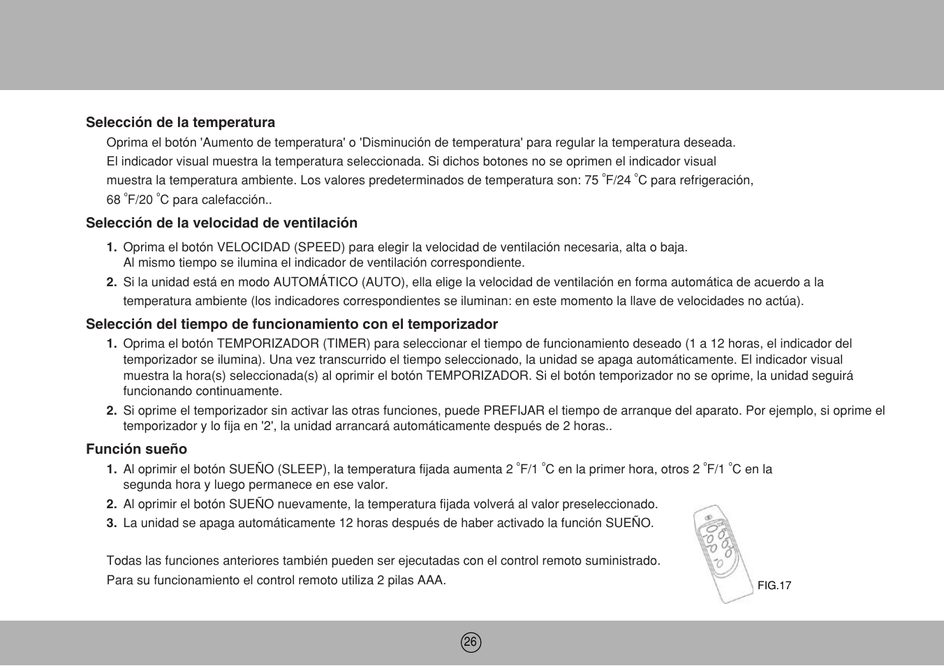 Royal Sovereign ARP-1200M User Manual | Page 26 / 32